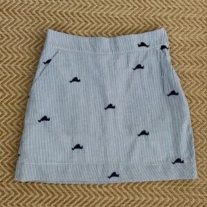 Martha’s Vineyard Seersucker Skirt